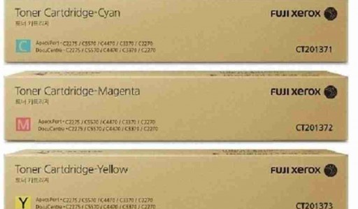 Fuji Xerox Toner Cartridge (CT201371, CT201372, CT201373) Colour